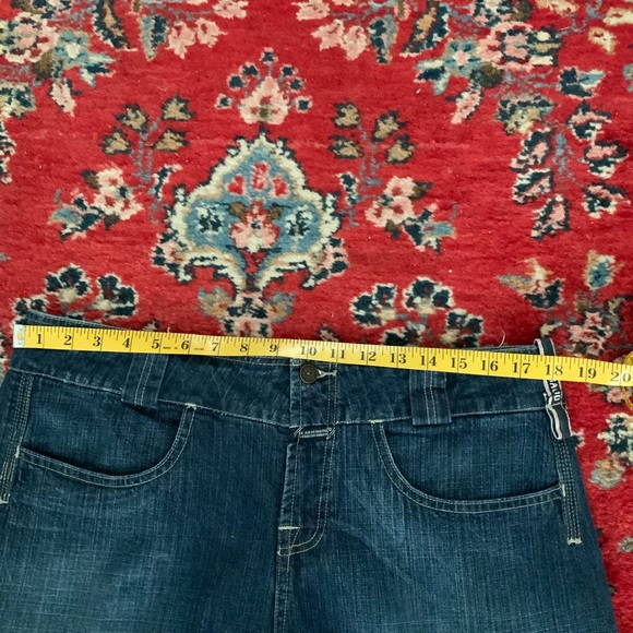 Vintage Le Jean de Marithe Francois Girbaud  Denim Jeans ROLL UP CUFFS HONG KONG - Picture 11 of 16